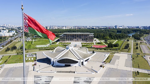 Тематические мероприятия в честь Дня Победы и Дня Государственного герба и Государственного флага Республики Беларусь.